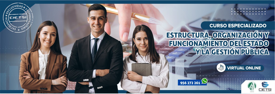 curso especializado estructura  organizaciOn y funcionamiento del estado y la gestiOn pUblica 2020