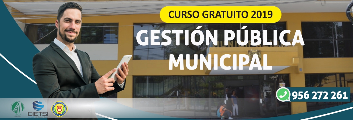 curso gestiOn pUblica municipal