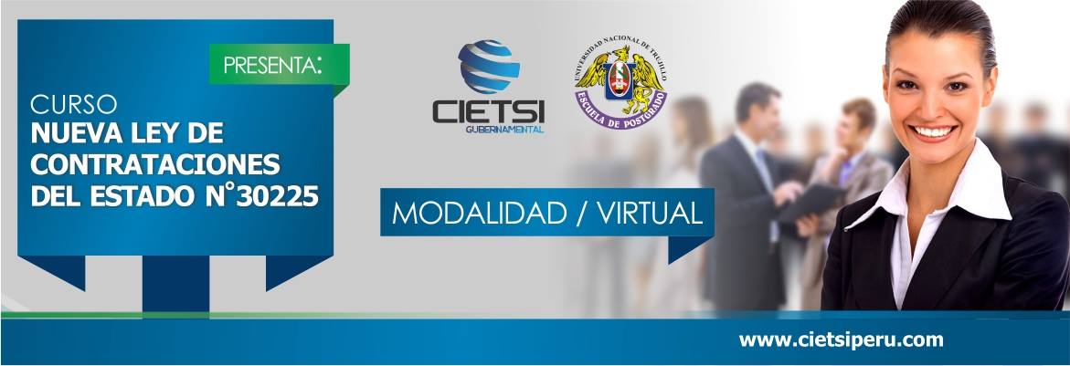 curso nueva ley de contrataciones del estado n  30225