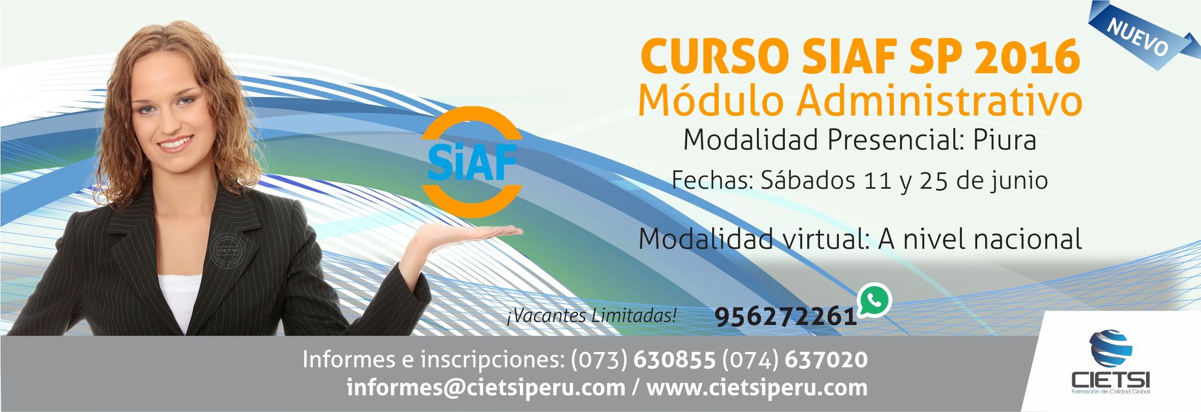 CURSO TALLER SISTEMA INTEGRADO DE ADMINISTRACIÓN FINANCIERA DEL SECTOR PÚBLICO - MÓDULO ADMINISTRATIVO