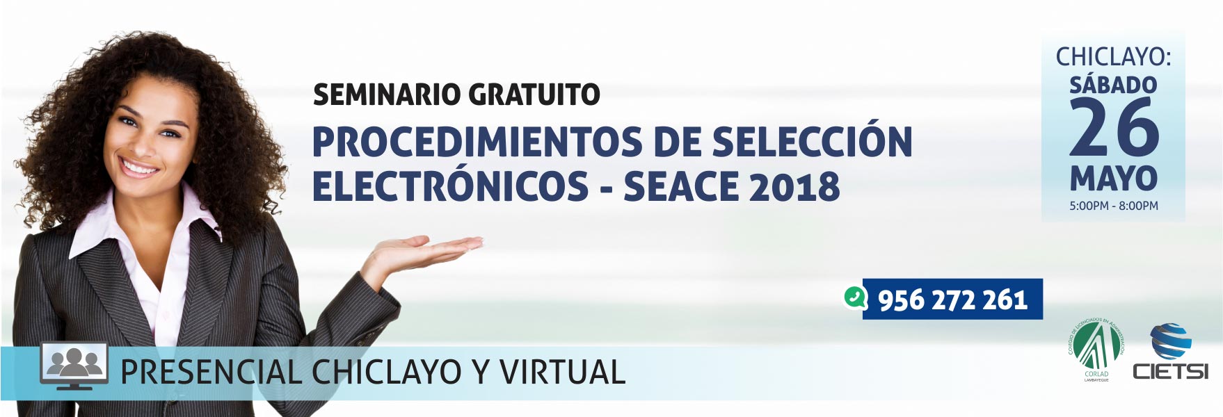 SEMINARIO GRATUITO PROCEDIMIENTOS DE SELECCIÓN ELECTRÓNICOS  SEACE 2018