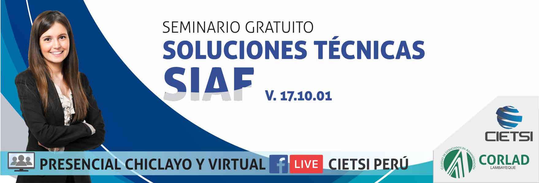 seminario gratuito soluciones tEcnicas siaf 2018