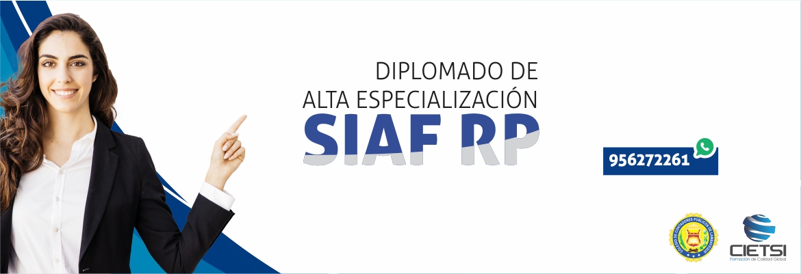 diplomado de alta especializaciOn siaf rp 2019 nuevo   2da ediciOn