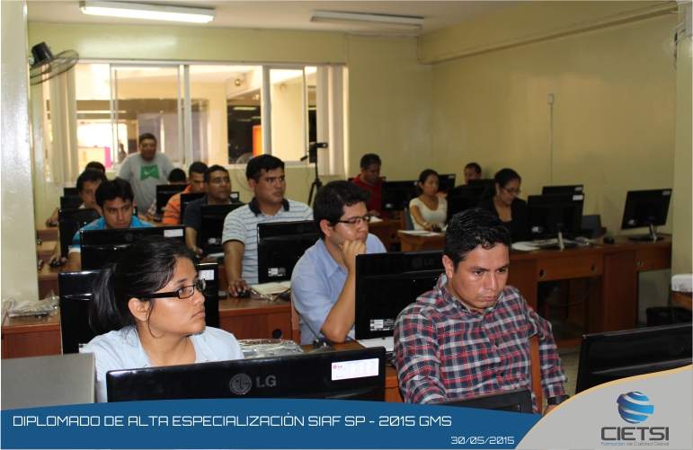 diplomado de alta especializacion siaf   gms 2015